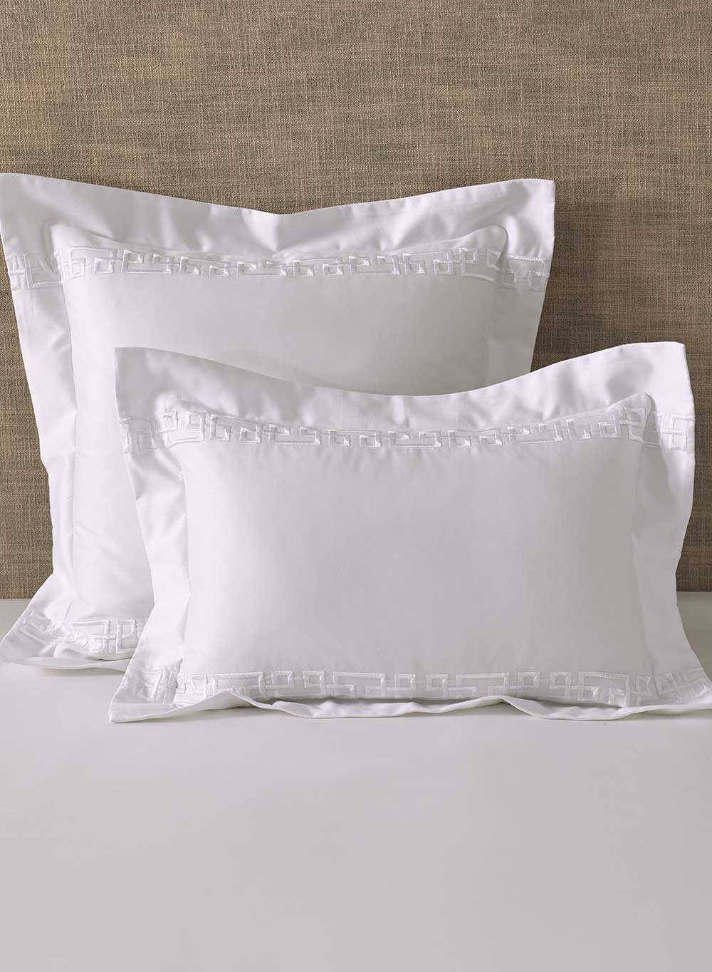 Ares White Pillowcases and Cushions
