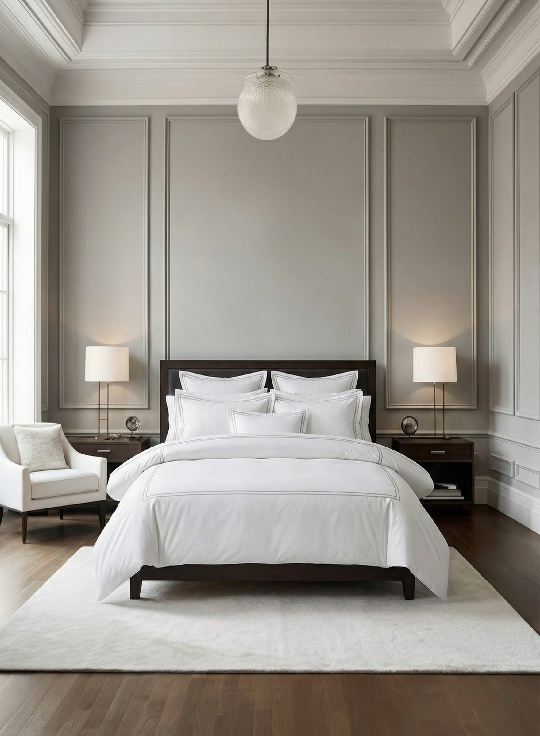 Empire Silver Duvet Cover Set